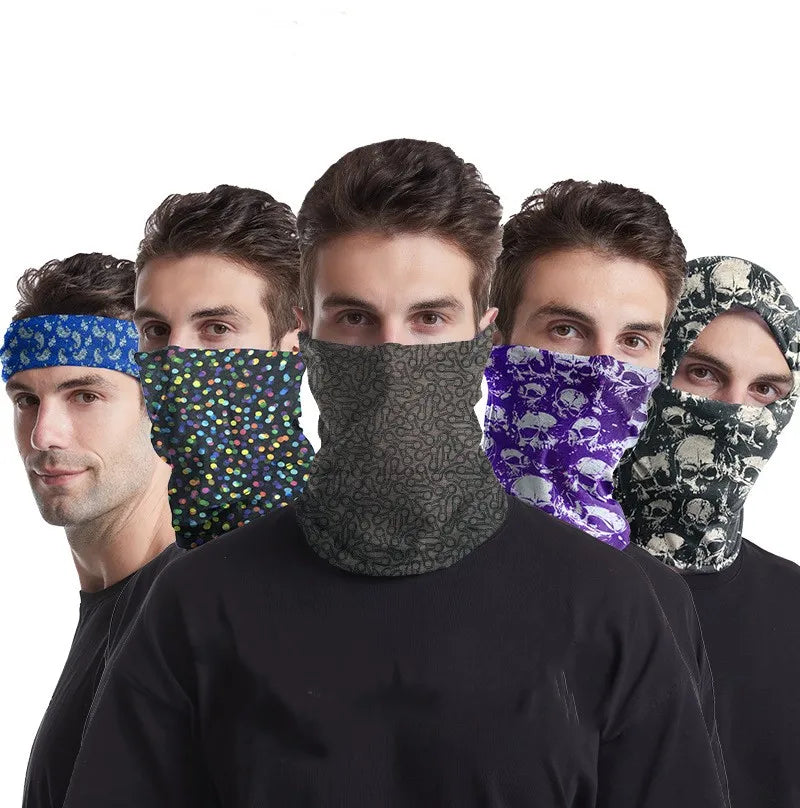 Magic Bandana Hiking Cycling Scarves Headband Polyester Balaclava Fashion Neck Cover Fishing Face Mask