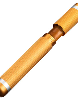 Scotte Aluminum Humidor Cigar Tube Storage, Moisture-Proof Cigar Case, Smoking Accessories