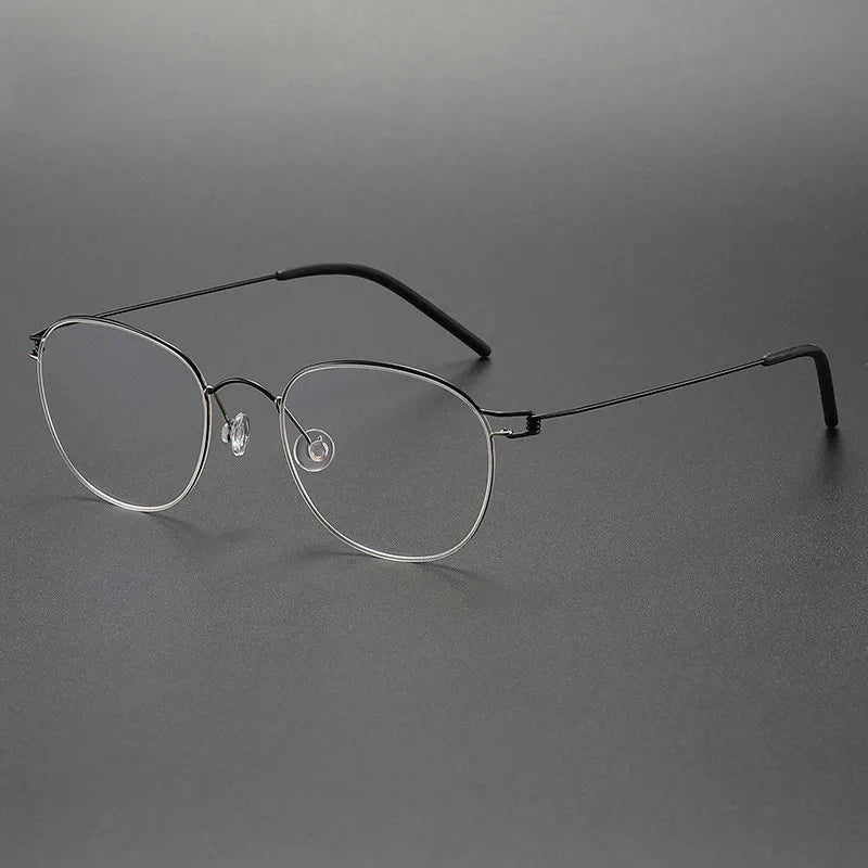 Polygon Titanium Screwless Ultralight Eyeglasses Frame