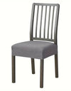 1PC Stretch Dining Chair Seat Cover Jacquard Solid Color Chairs Covers Removable Anti-Dust Chair Cushion Slipcovers Hotel Home