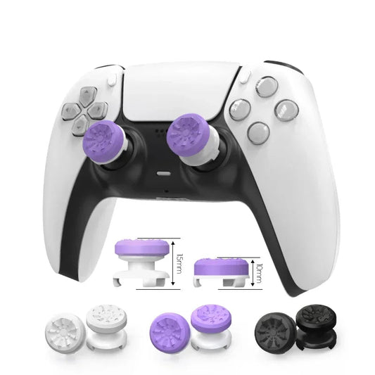 Replacement High-Rise Joystick Freeks Thumbstick Caps – Compatible with 8BitDo Ultimate Controller, PS4 & PS5