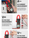 AC Current Clamp Meter  Digital 4000 Counts Multimeter Ammeter Voltage Tester Car Amp Hz Capacitance NCV Ohm Tool