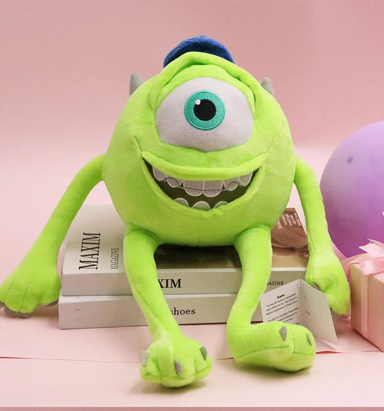 Fluffy Kawaii Sulley Mike Wazowsky Monsters University Stuffed Plush Animals Toy Sets Cute Pixar Doll For Boy Girl Birthday Gift