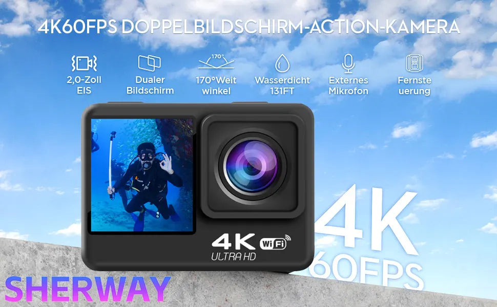 5K Action Camera 4K 60FPS 2