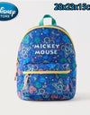 Disney Cartoon Backpack Women's Mickey Mouse Donald Duck Pattern Student School Bag Large Capacity Backpack Girls Shoulder Bag