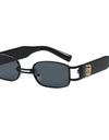 Sunglasses Fashion Rectangle Mens Womens Steampunk Sunglasses UV400 Outdoor Riding Fishing Party Glasses