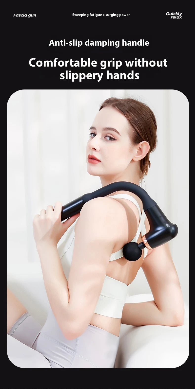 Smart Fascia  Neck Shoulder Cervical Foot Body Relaxation Back High Frequency Massage   Massage Percussion Hammer fitness