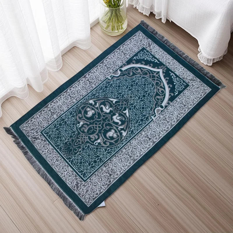 Muslim Prayer Rug Travel Prayer Mat Islamic Gifts for Women Men Portable Prayer Mat Islam Islamic Prayer Rug