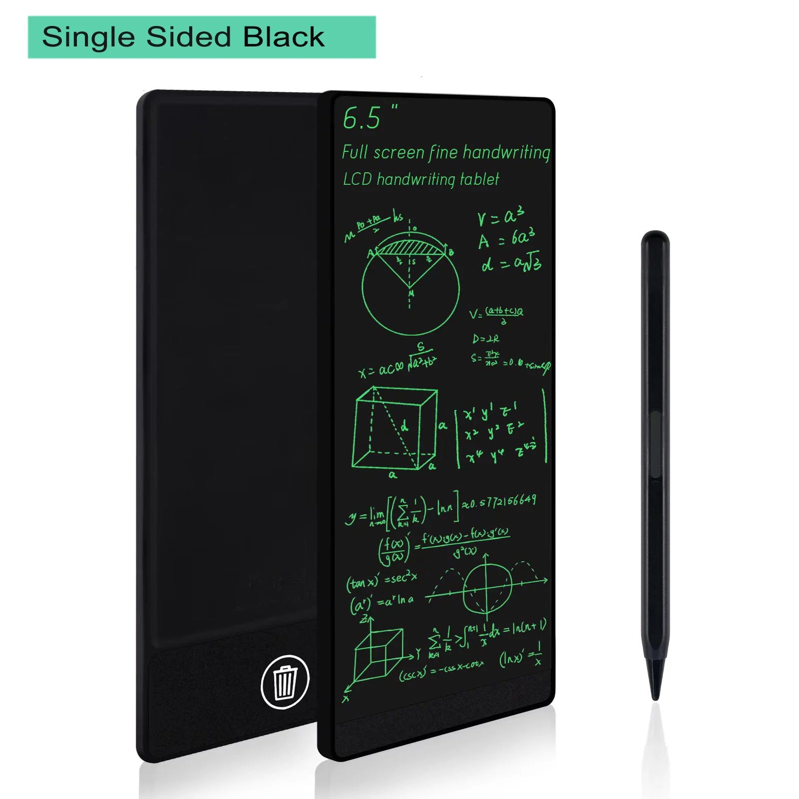 6.5-inch Full Screen Superfine Handwriting LCD Writing Tablet Meeting Content megnetic Sketch Pad Liquid Crystal Drawings Board