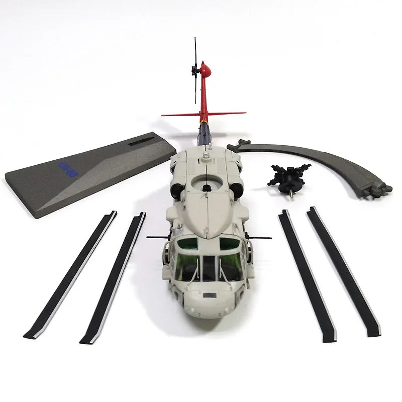 1 72 Scale UH 60 Black Hawk Utility Helicopter Diecast Alloy Model