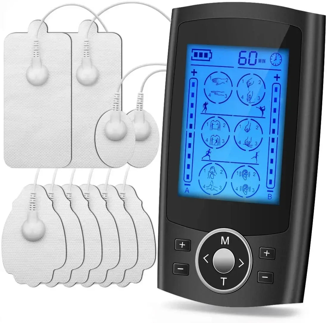 Tens Muscle Stimulator 36-Mode Electric EMS Acupuncture Body Massage Digital Therapy Slimming Machine Electrostimulator