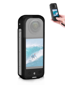 for Insta360 X3 Silicone Case Protective Cover with Hand Strap