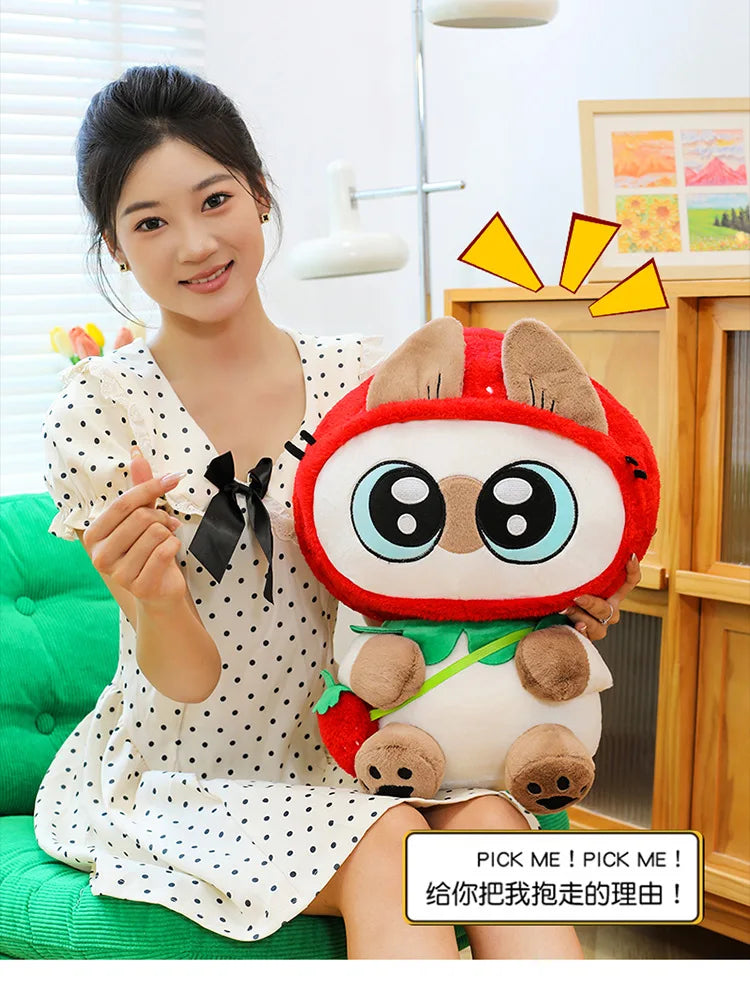Kawaii Siamese Cat Plush Stuffed Doll Pillow Toy