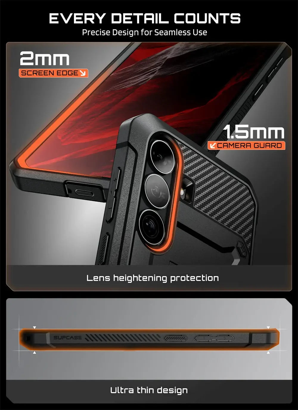 Rugged Phone Case with Screen Protector Kickstand and Belt Clip for Samsung Galaxy S26 FE