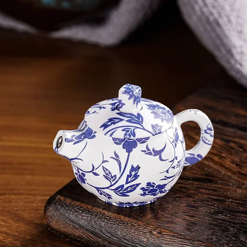 Creative Teapot Gas Lighter Adjustable Flames with Playing Inflation Windproof Red Flame Cigarette Accessories Unique Gift