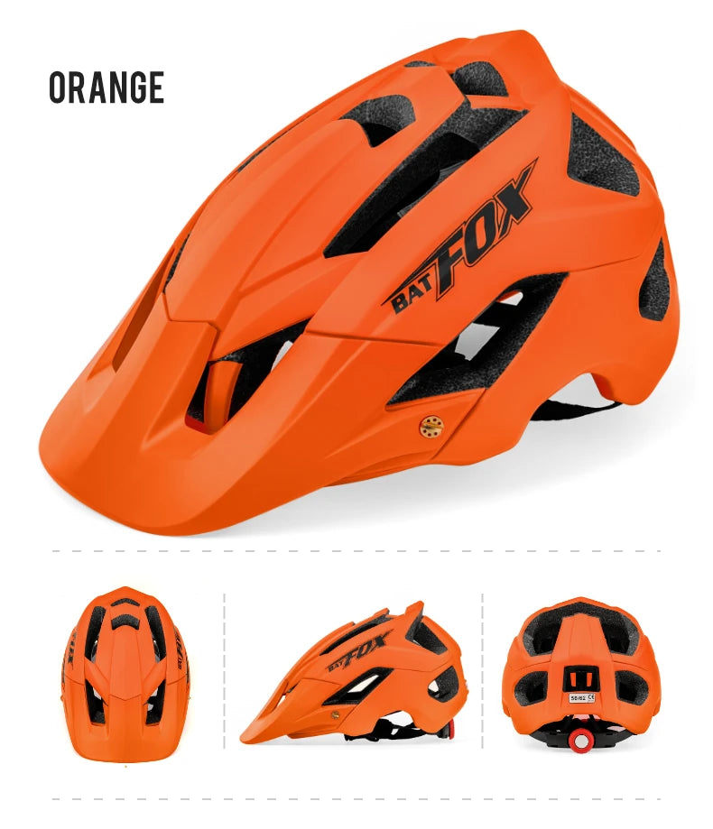 MTB Cycling Helmet With Adjustable Fit And Removable Padding
