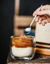 2/4pcs Double Walled Glass Coffee Cup Set Of 240/300ml Cup With Insulated Layer For Latte Cappuccino Heatresist Teacup Milk Mug