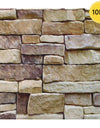 1/10pcs 3D Faux Stone Peel and Stick Wall Panel Self Adhesive Kitchen Tile Backsplash 3D Wall Sticker Tile Sticker 30cm x 30 cm
