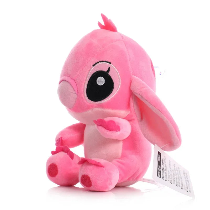 Disney Lilo&Stitch Plush Doll Toys Anime Cartoon Blue Stitch Plush Stuffed Plush Angel Plush Dolls   Gift Toys