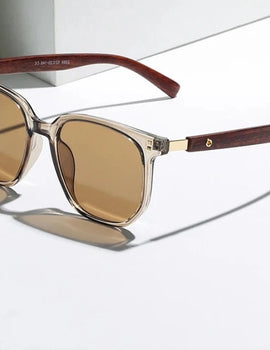 Retro Sunglasses For Men Fashion Glasses Vintage Luxury Wood Shades