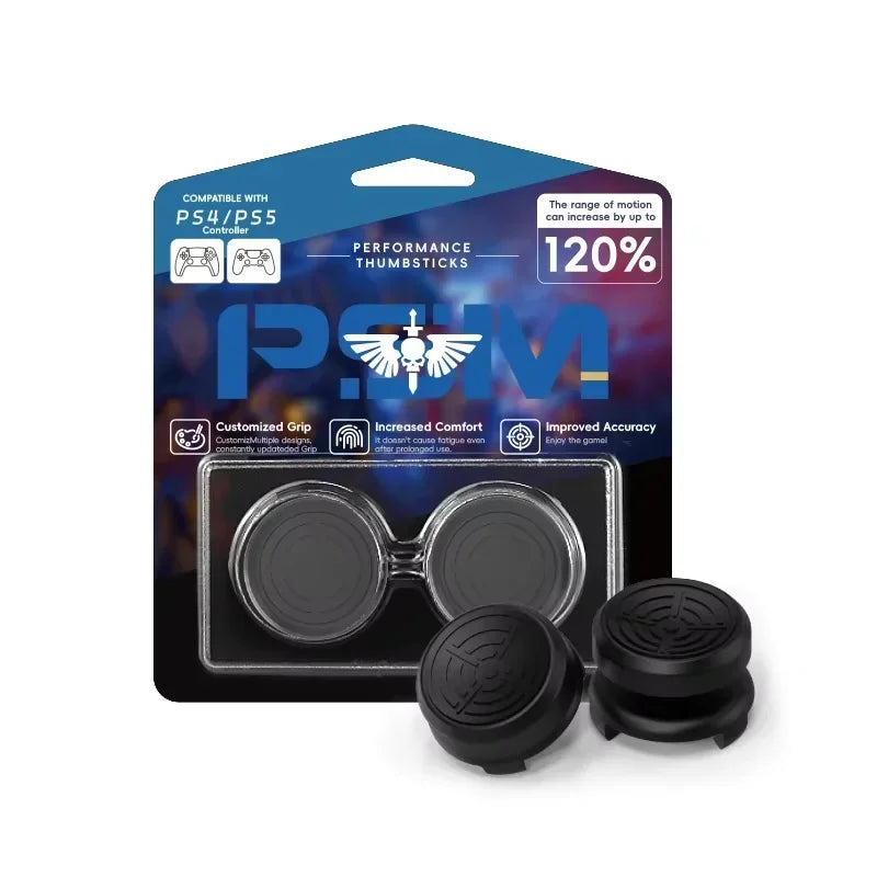 High-Rise FPS Freeks Thumbstick Extenders for PS4 / PS5 & 8BitDo Ultimate Controller – Silicone Gaming Joystick Grips