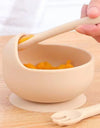 BPA Free Silicone  Feeding Set Sucker Bowl Dinning Plate Straw Cup Spoon Forks for s  Tableware  Dishes