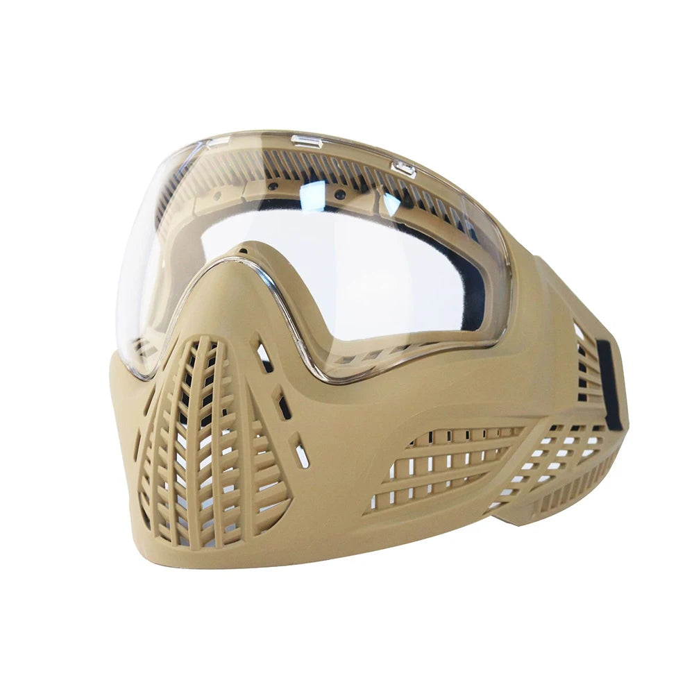 Tactical Phantom Mask with Anti-Fog Goggles Outdoor Airsoft Full Face Mask War Games Hunting Paintball Protective Mask