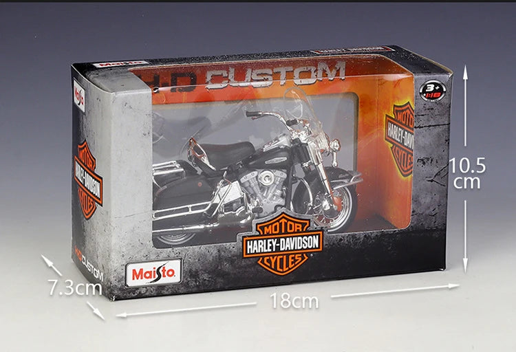 1 18 Scale Harley Davidson FLH Electra Glide 1966 Diecast Motorcycle Model