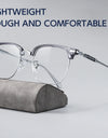 Square Optical Prescription Men's  Eyeglasses Frames Anti-Blue Light Reading Glasses Myopia Hyperopia