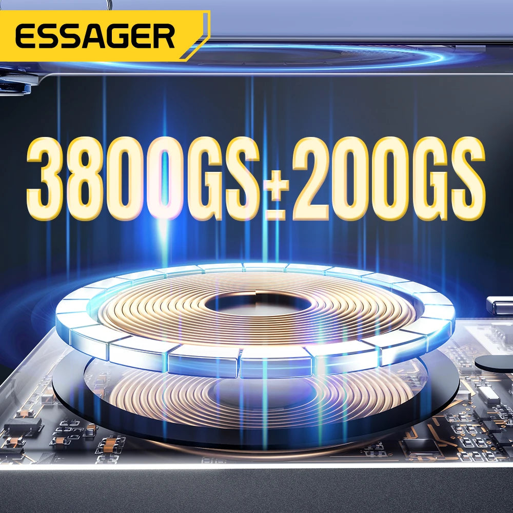5000mAh Magnetic Power Bank 20W PD Wireless Fast Charging Slim Portable Charger for iPhone MagSafe