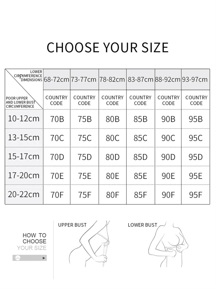 Women’s Brand Low-Cut Push-Up Bra – Soft, Comfortable Wireless Fashion Bralette