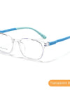 Ultra light new TR90 children's glasses frame, suitable for myopia and farsightedness, with high-quality lenses