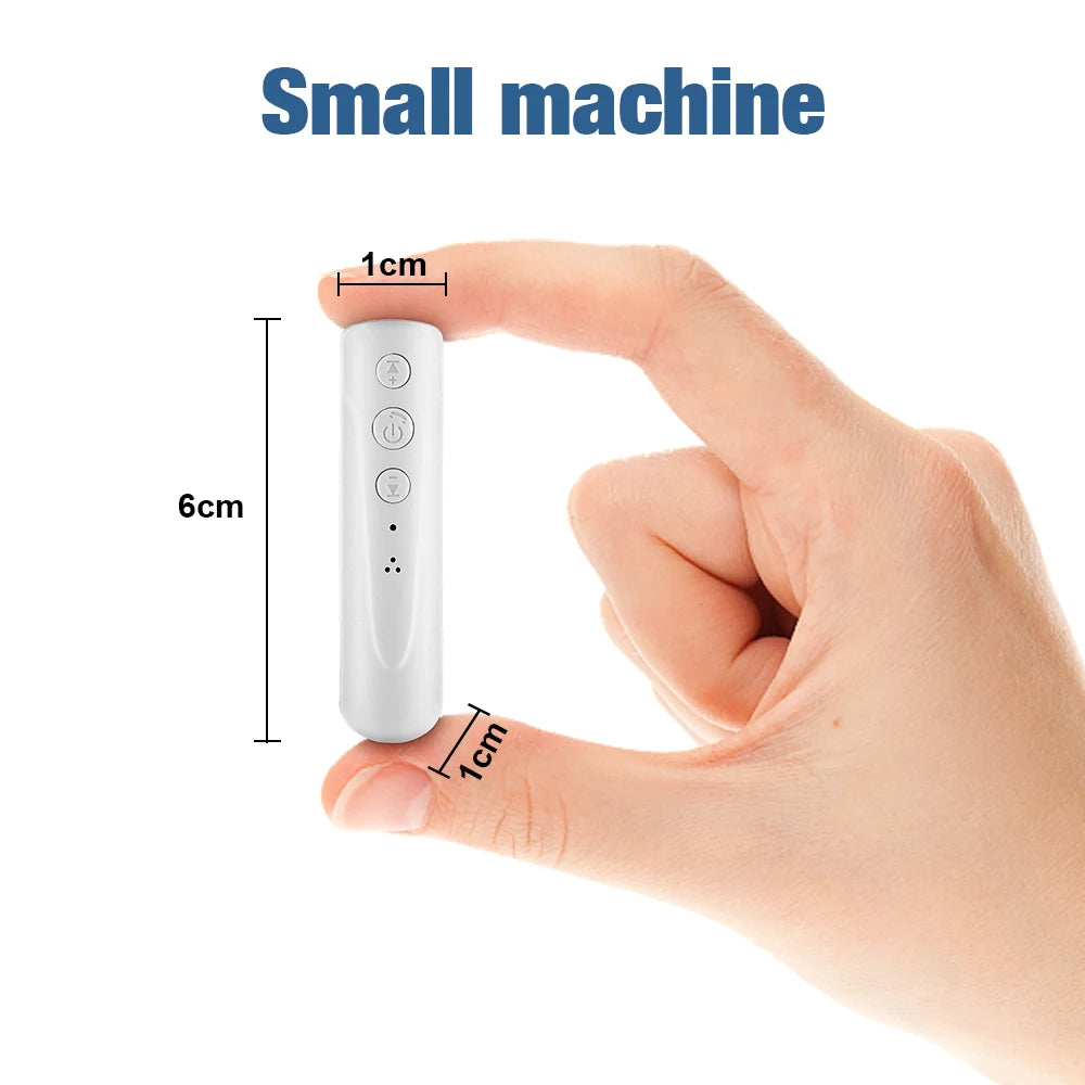 Small Electric Pulse Massage Instrument Household Portable Massage Device Clip-on Physiotherapy Massager USB Charging