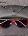Pilot Polarized Sunglasses Men Polarized Safety Driving Sun Glasses