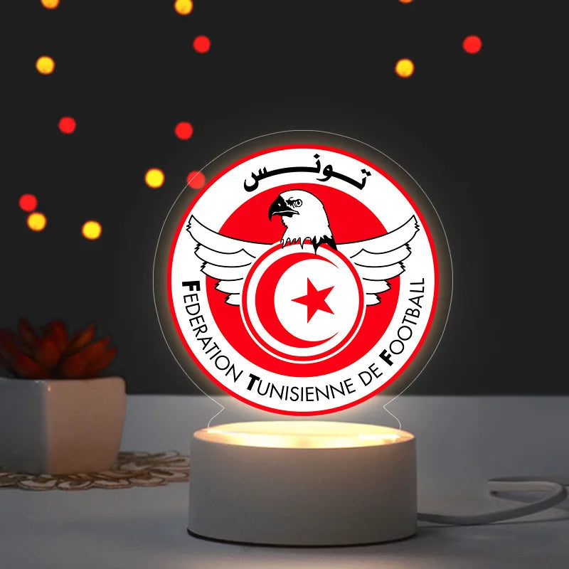 2026 Football Mascot Trophy LED Night Light Desktop Lamp Collectible Decoration