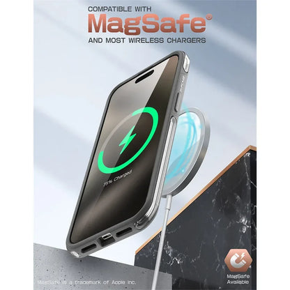 For iPhone 15 Pro Max Case 6.7 inch 2023 UB Air Mag Series Shockproof Drop Protection Slim Clear Protective Bumper Case