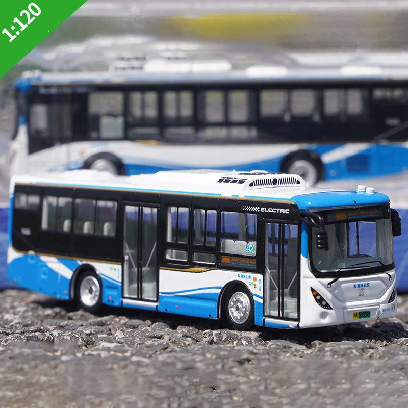 1 120 Scale Shanghai City Tour Bus Diecast Model Vehicle