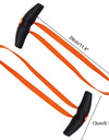 Pull Up Handles Rubber Neutral Grip Heavy Duty Cable Machine Handles Weight-lifting Multifunction Gym Equipment