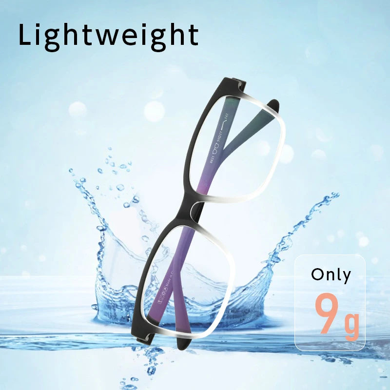 HONGMEI Ultralight and Comfortable Men's and Women's Glasses Frame TR90 Screwless Design Optical Prescription Glasses Frame 8821