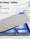 For ipad Case for Air 11 13 2024 M2 Pro 11 13 M4 Pro 11 12.9 for 10th Gen 10.2 7/8/9th 9.7in Mini 6 Tablet Magnetic Detachable