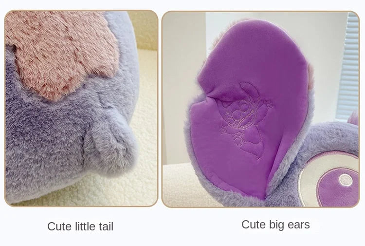 Disney Cartoon Purple Stitch Doll Star  Kawaii Plush Toy Girl's Birthday Doll Girlfriend Valentine's Day Gift 25cm/30cm/45cm