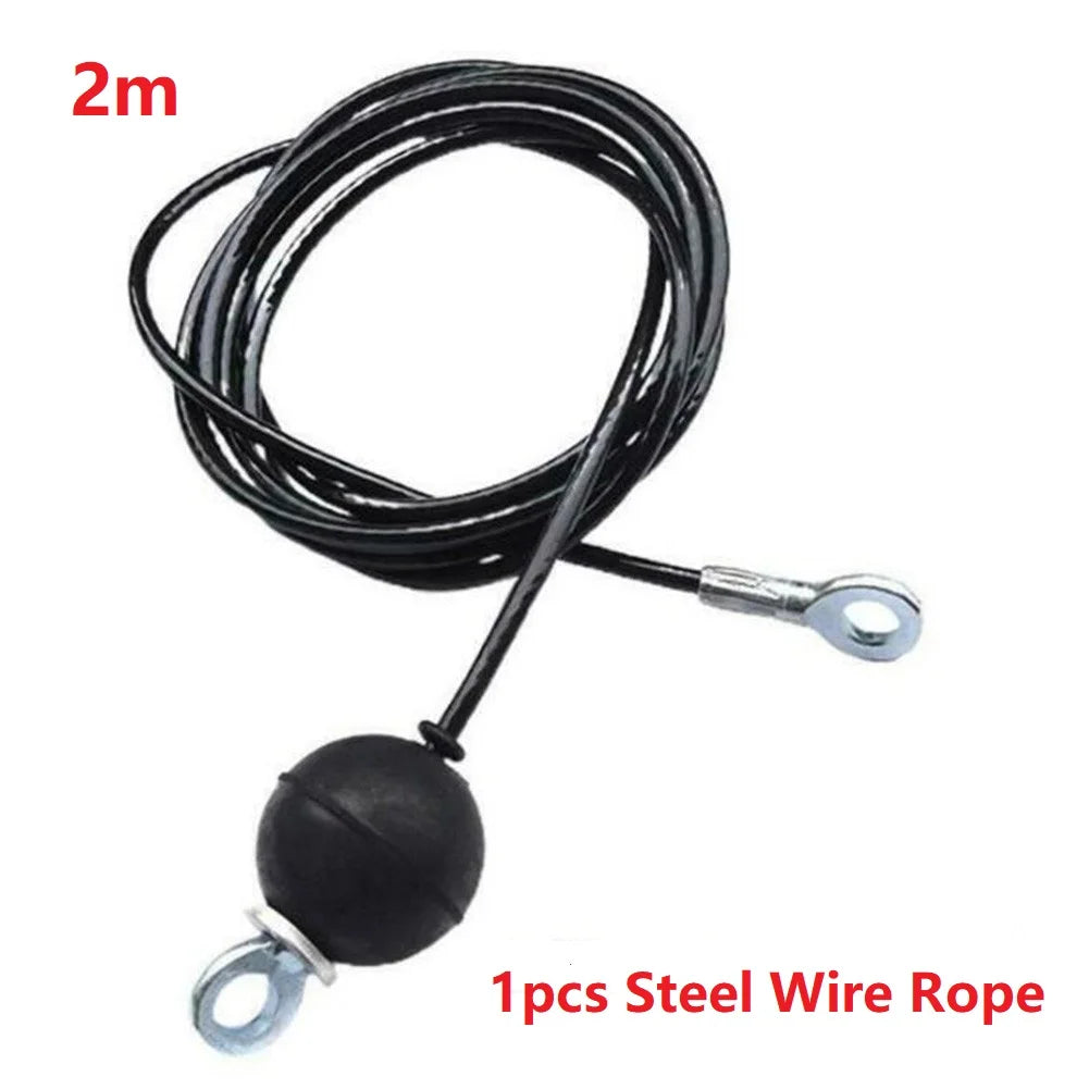 1.4/1.8/2/2.5M Steel Wire Rope DIY Heavy Duty Multi Gym Cable Fitness Pulley Machine Home Fitness Exercise Equipment Accessories