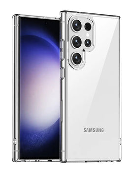 for Samsung S24 Case iPaky S24 Plus HD Transparent PC TPU Hybrid Airbag Shockproof Armor Cover for Samsung Galaxy S24 Ultra Case