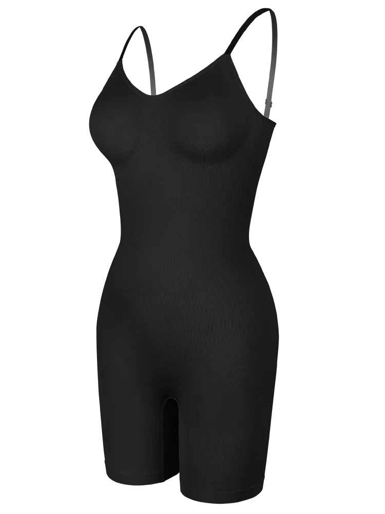 Women Full Body Shapewear Bodysuit – Tummy Control Thigh Slimmer Fajas