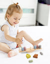 Baby Animal Threading Toys Wooden Seesaw Toys Blocks Board Games Montessori Hands-on Ability Educational Children Blocks Gifts