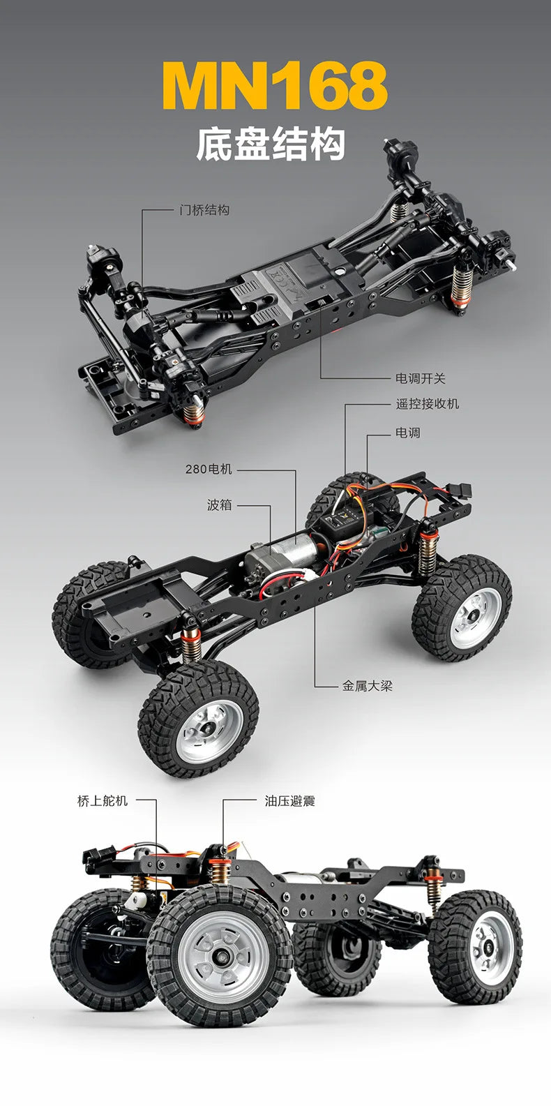 1 to 12 Scale 4WD Remote Control Off Road Climbing SUV