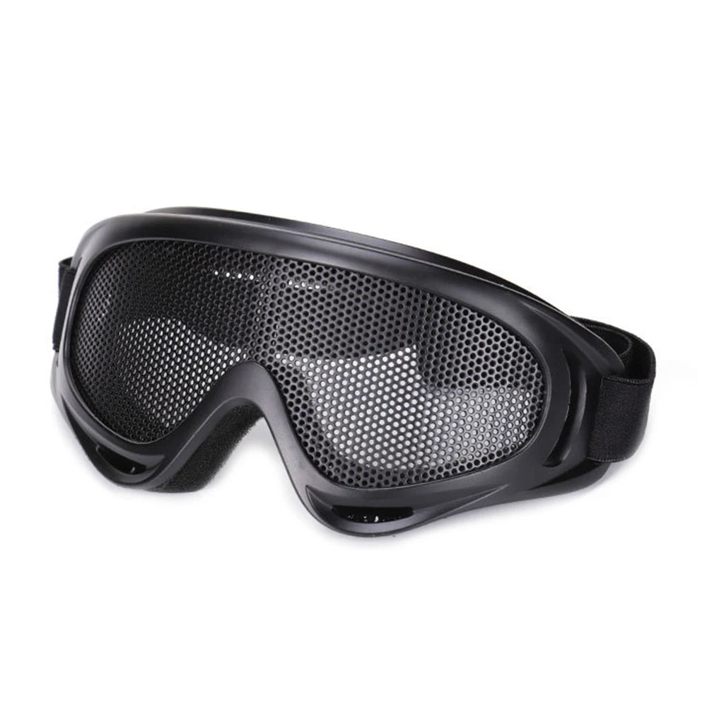 Outdoors Hunting Airsoft Goggles Tactical Paintball Shock Resistance Eyes Protecting Outdoor Sports Metal Mesh Glasses Goggle