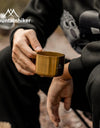 Portable Outdoor Travel Camping Tea Coffee Mug Cup 304 Stainless Steel Water Cup for Picnic Hiking