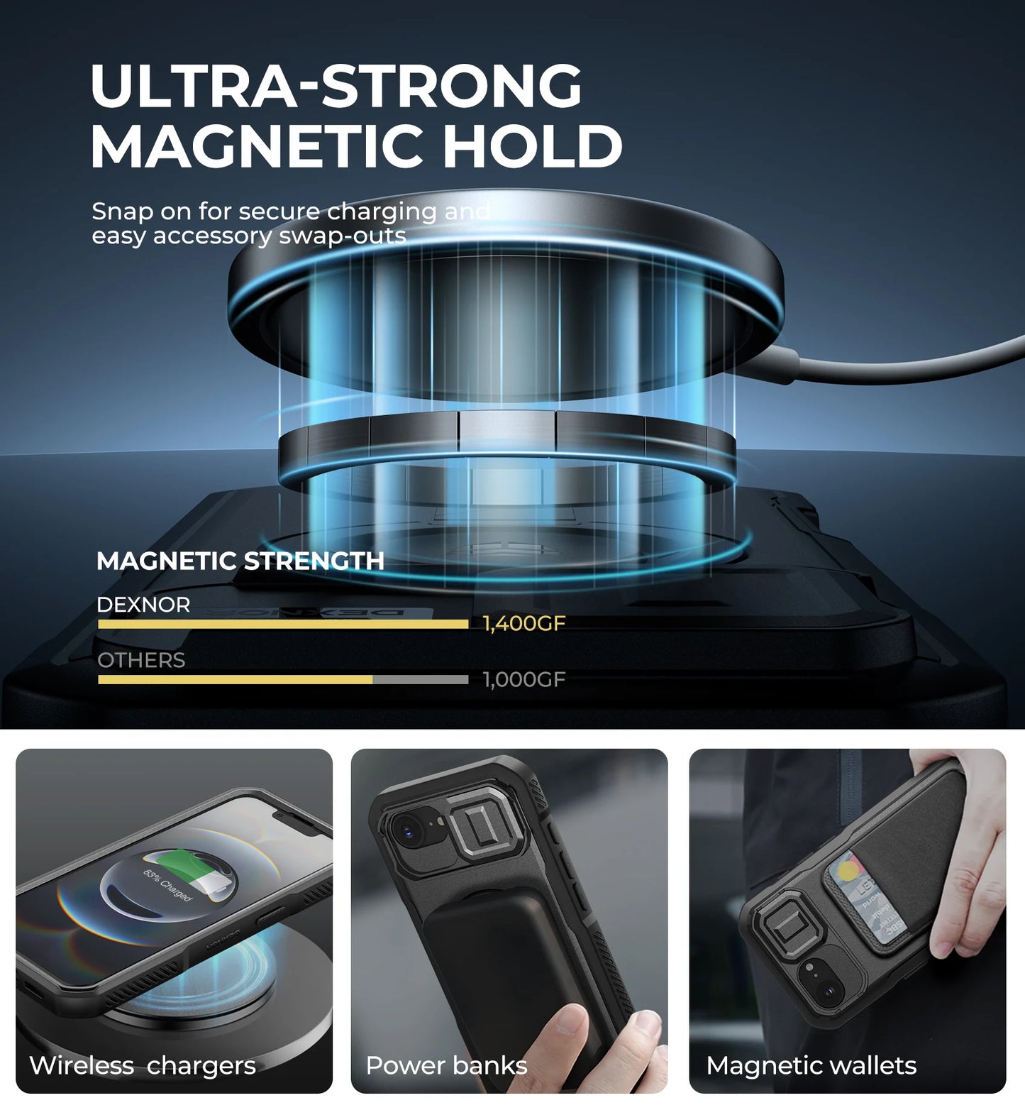 For iPhone 16e Compatible MagSafe Case with Slide Camera Cover and Adjustable Kickstand Shockproof Bumper Slim Protective Case