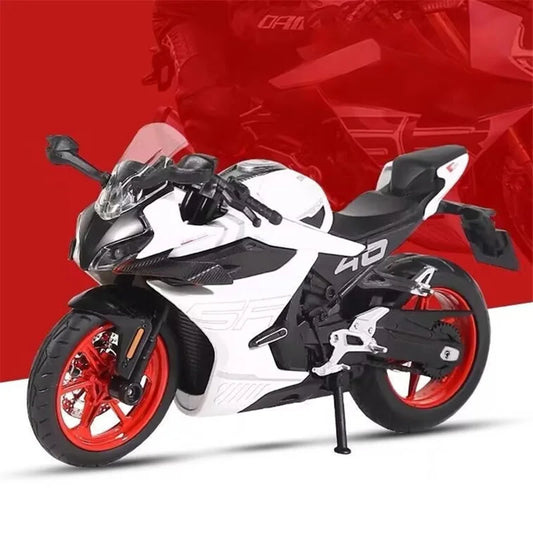 Diecast CFMOTO 450SR Racing Motorcycle Model 1 to 12 Scale